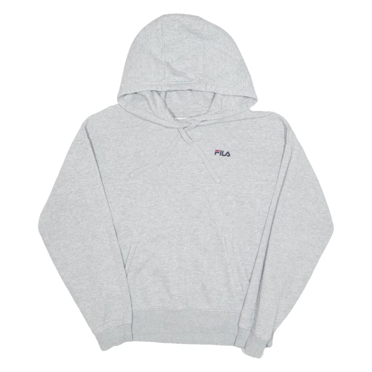 FILA Mens Grey Hoodie S