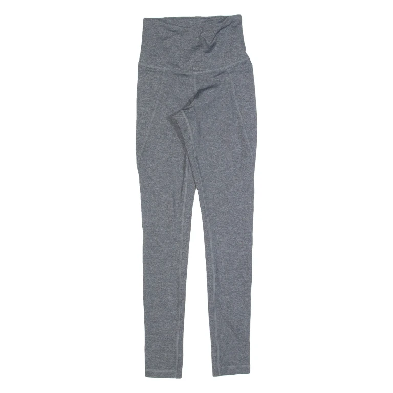 REEBOK Activewear Womens Leggings Grey Skinny XXS W20 L26