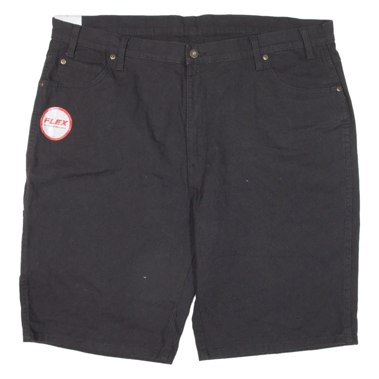 DICKIES Mens Workwear Shorts Black 2XL W42