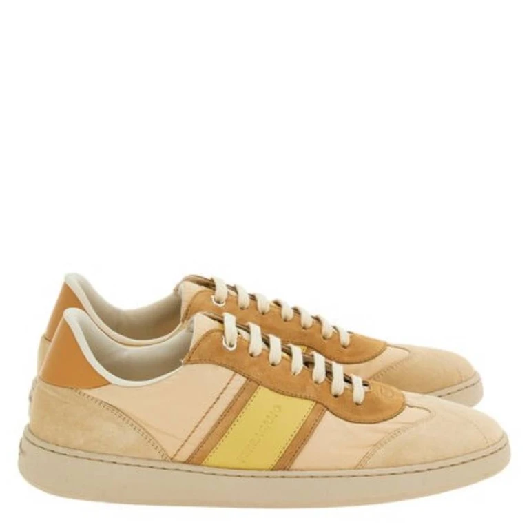 Ferragamo Signature Low-Top Sneakers, Size 9