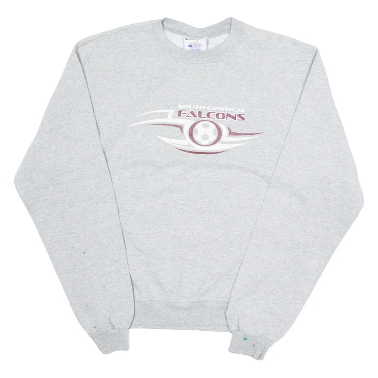 CHAMPION Eco Falcons Mens Sweatshirt Grey USA M