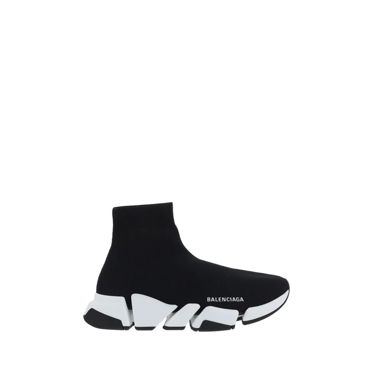 Balenciaga Black Polyester Athletic Sneakers - Women