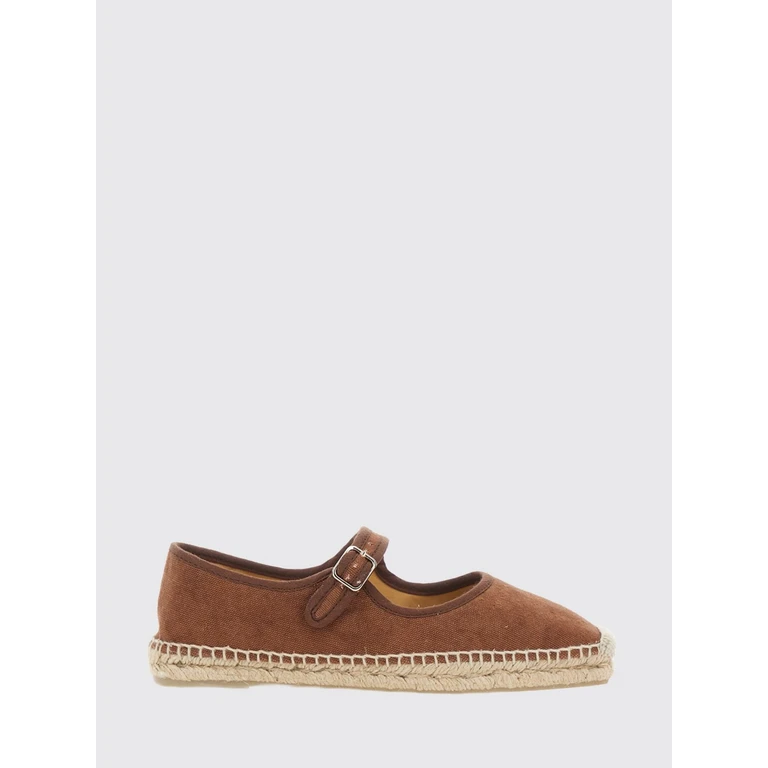 Padua Mary Jane Canvas Espadrilles with Low Heel (0257552034)