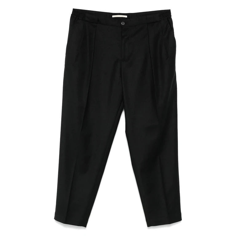 Pleated-pocket Trousers