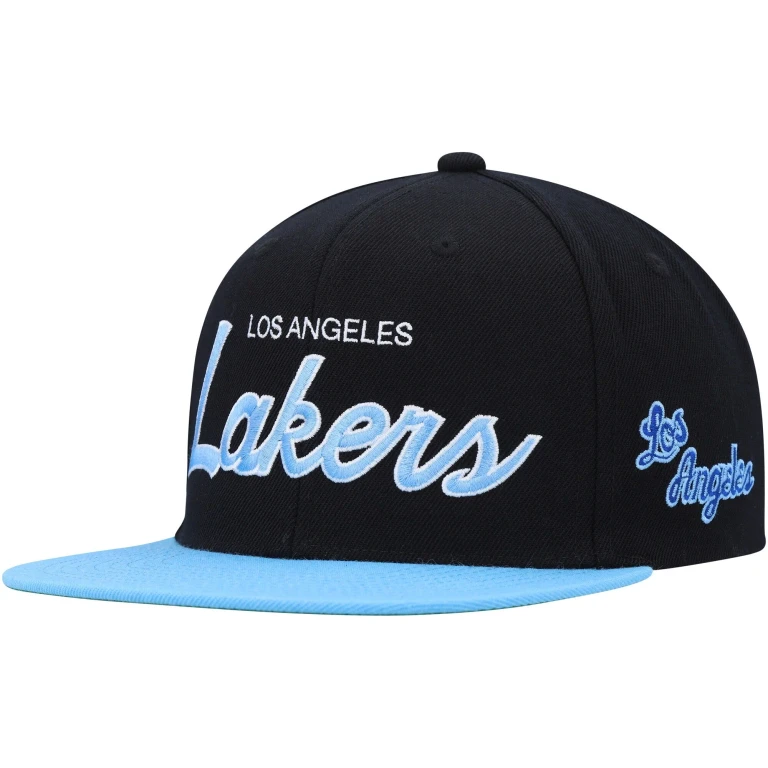 Men's NBA Team Script 2.0 Snapback Hwc Lakers Snapback Caps