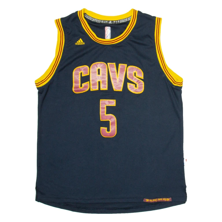 ADIDAS Cleveland Cavaliers Mens Jersey Blue Sleeveless USA L