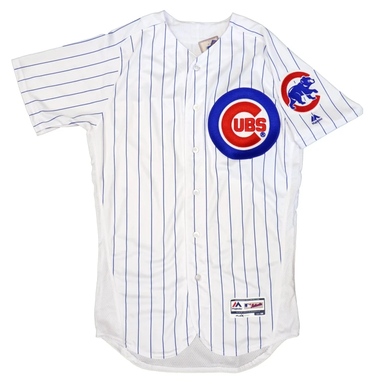 Men's MLB Chicago Cubs Authentic On Field Flex Base Jersey White