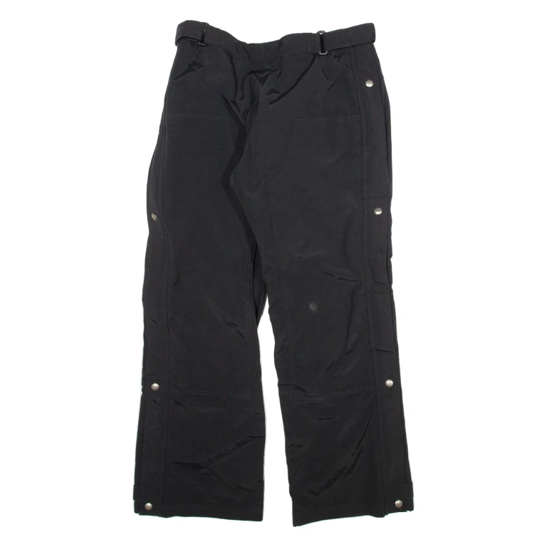 CARHARTT Outdoor Mens Trousers Black Relaxed Bootcut Nylon W32 L29