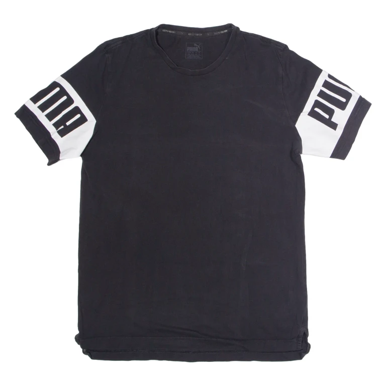 PUMA Mens T-Shirt Black M