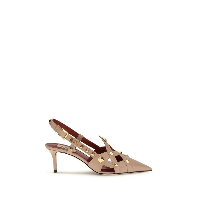 Valentino Garavani Multicolor Goatskin Mid Heel Pumps - Women