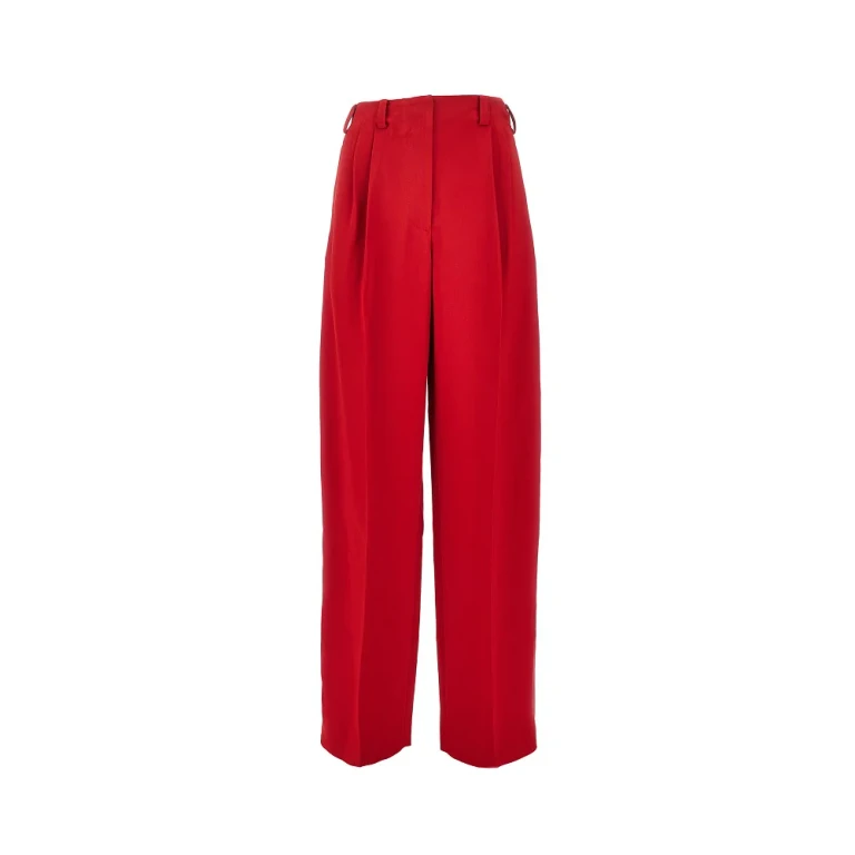 GIVENCHY Crepe cady pants with double pleat Woman 38