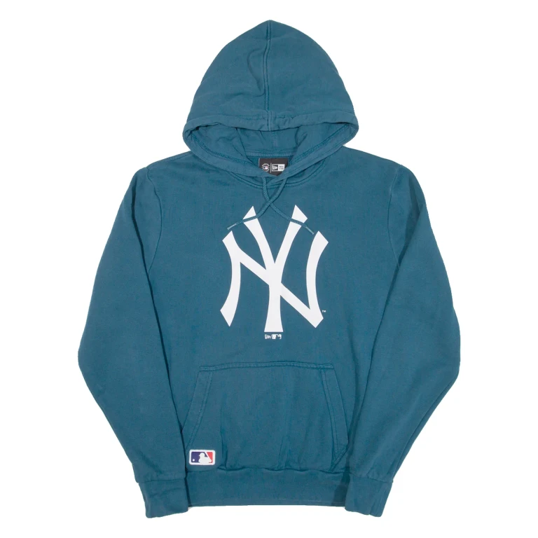 NEW ERA Mens Blue Hoodie S