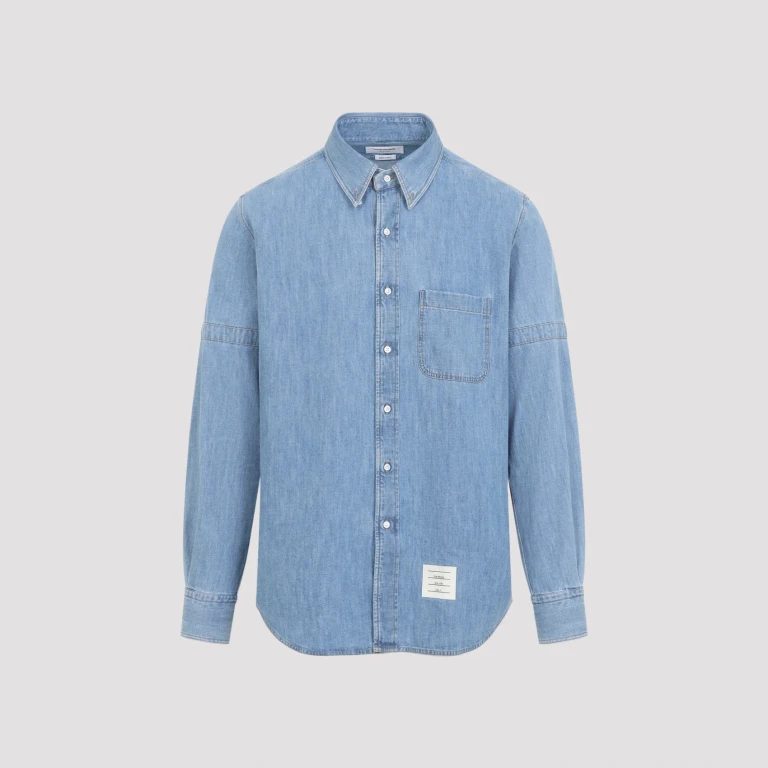 THOM BROWNE - Thom Browne Straight Fit L/S Shirt