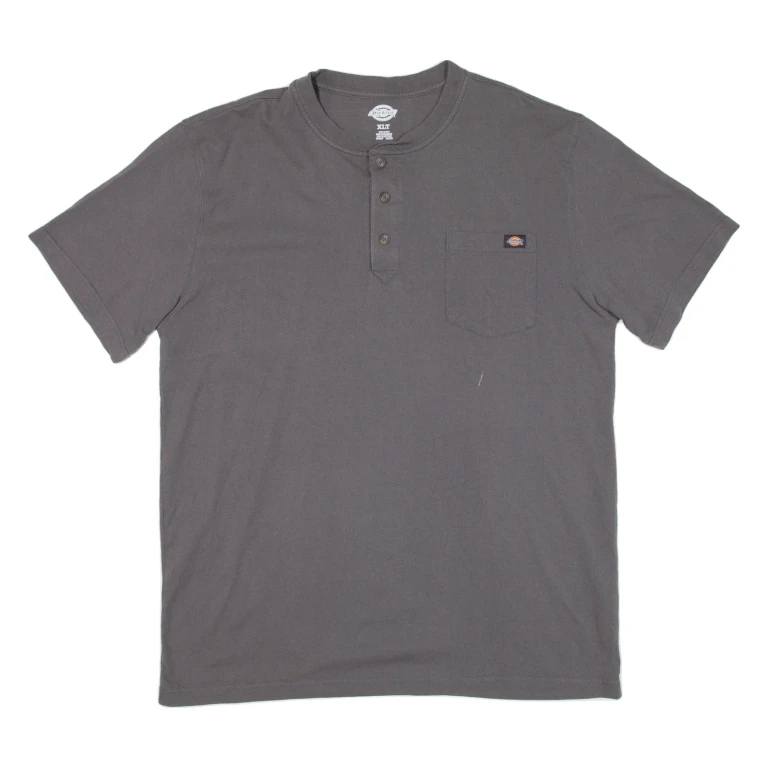 DICKIES Tall Mens T-Shirt Grey XL