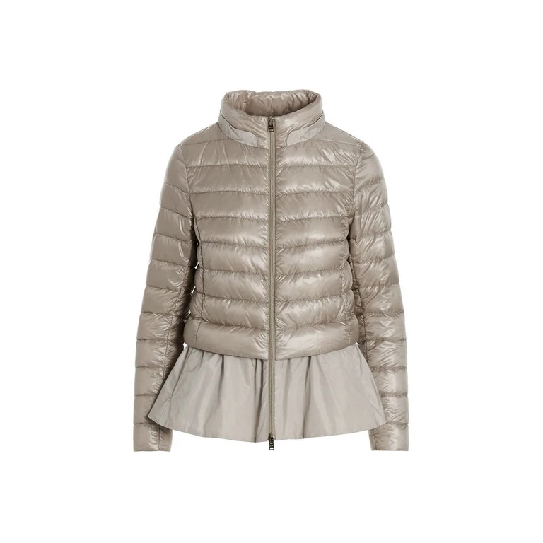 Gray Polyamide Shell Jacket Clothing - Women