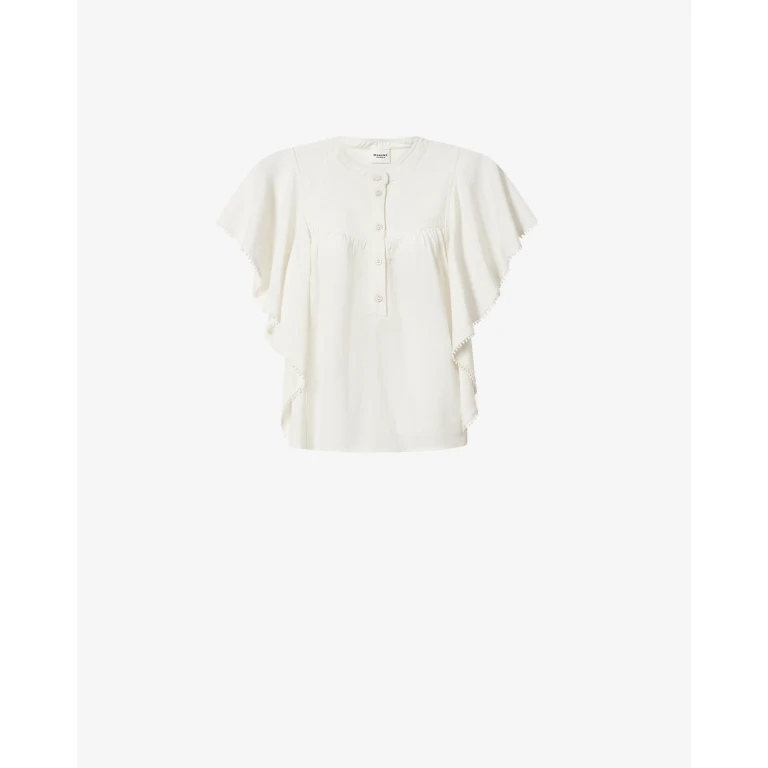 Haut / Top Marlie - Femme - Écru - Taille34 - Marant Étoile