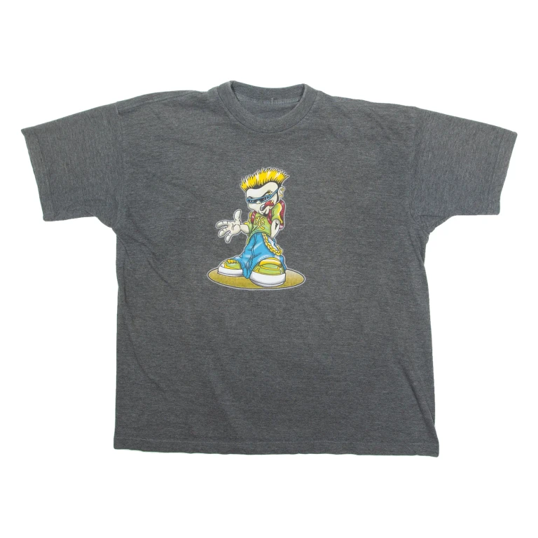 Mens T-Shirt Grey XL