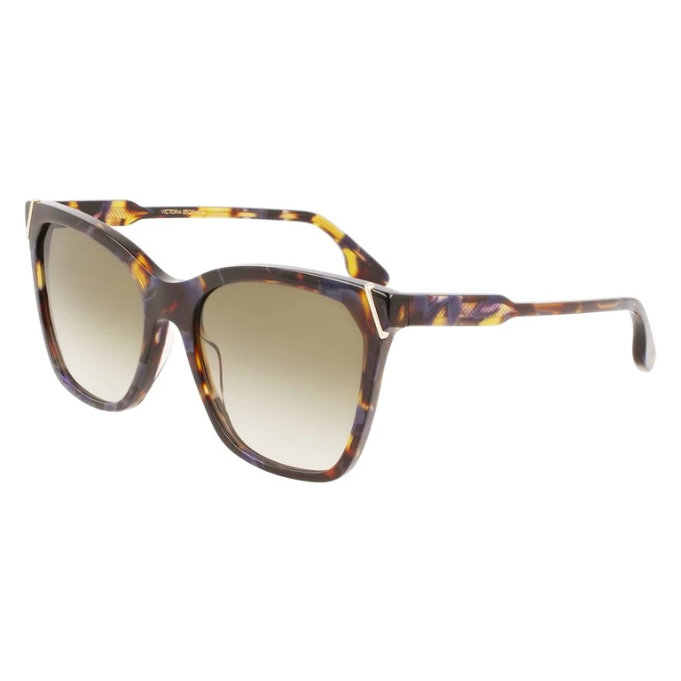 Victoria Beckham Blue Acetate Sunglasses - Women