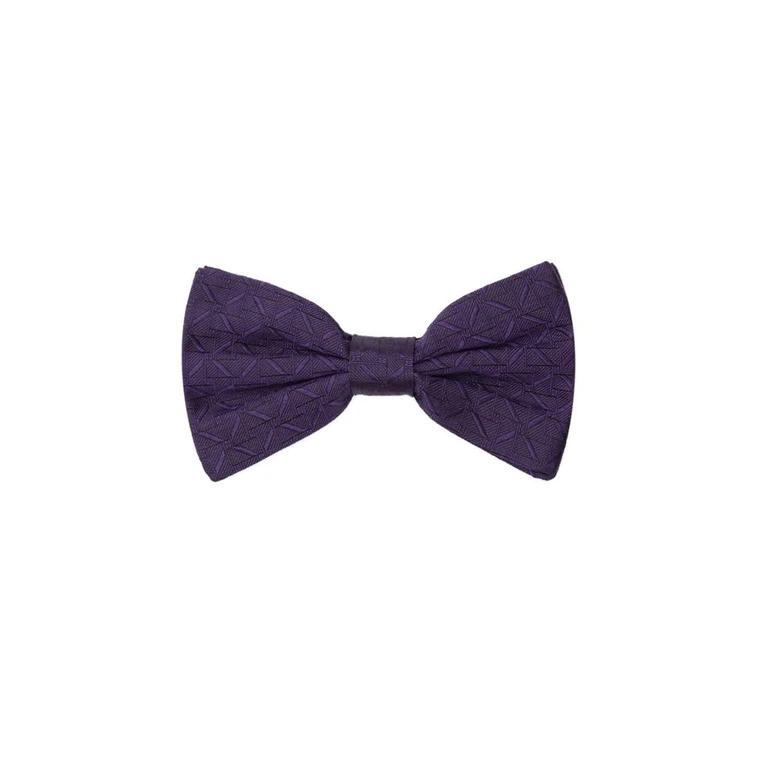 Dolce & Gabbana Purple Silk Bowtie Accessory - Men