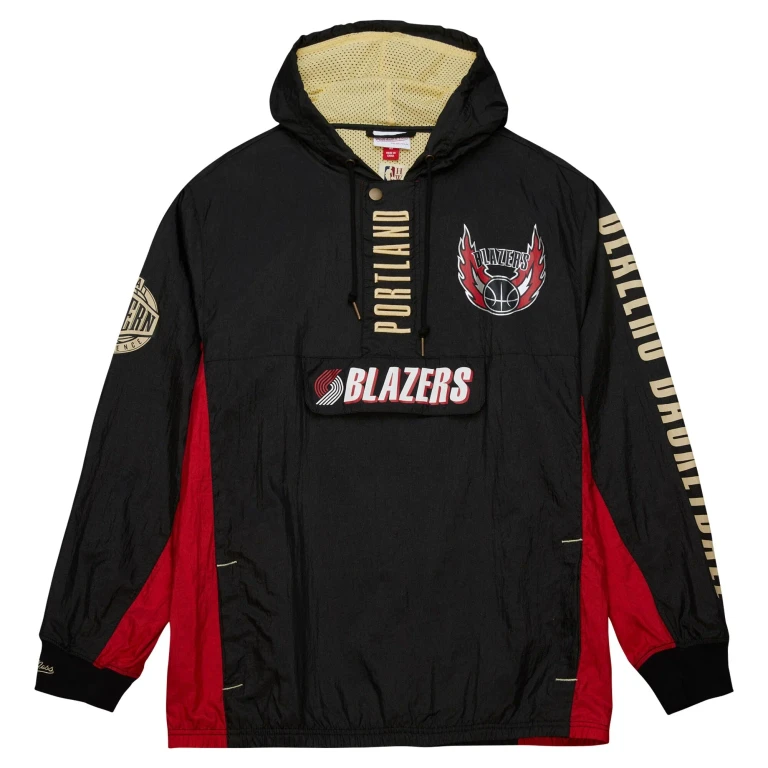 Men's NBA Team Og 2.0 Windbreaker Vintage Logo Trail Blazers Windbreakers