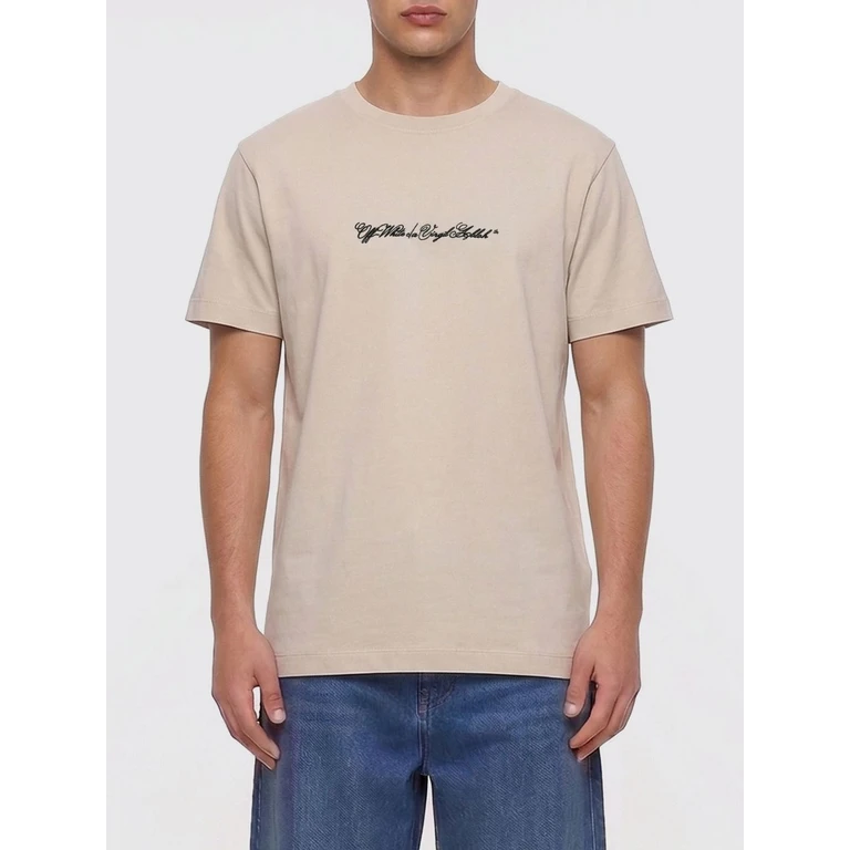 OFF-WHITE T-Shirt Men color Grey (44MAA027S26J0022070)