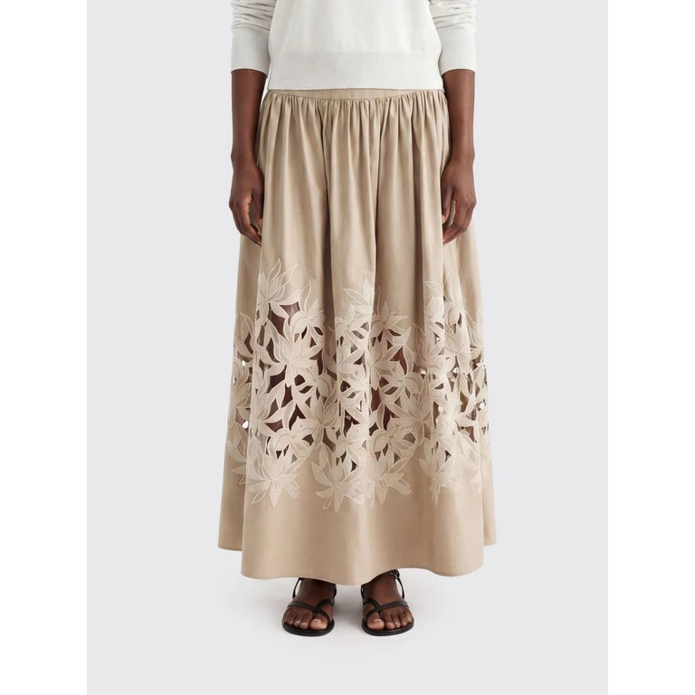 Skirt Woman color Kaki (TG1105LU2114N66)