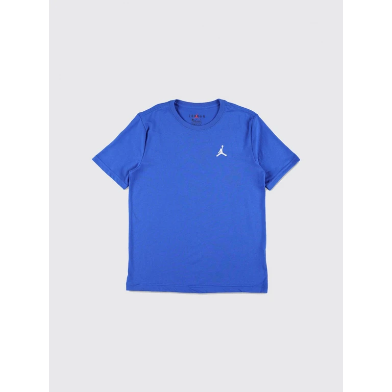 Boy's Cotton Blend T-Shirt with Contrast Logo (95D266U89)