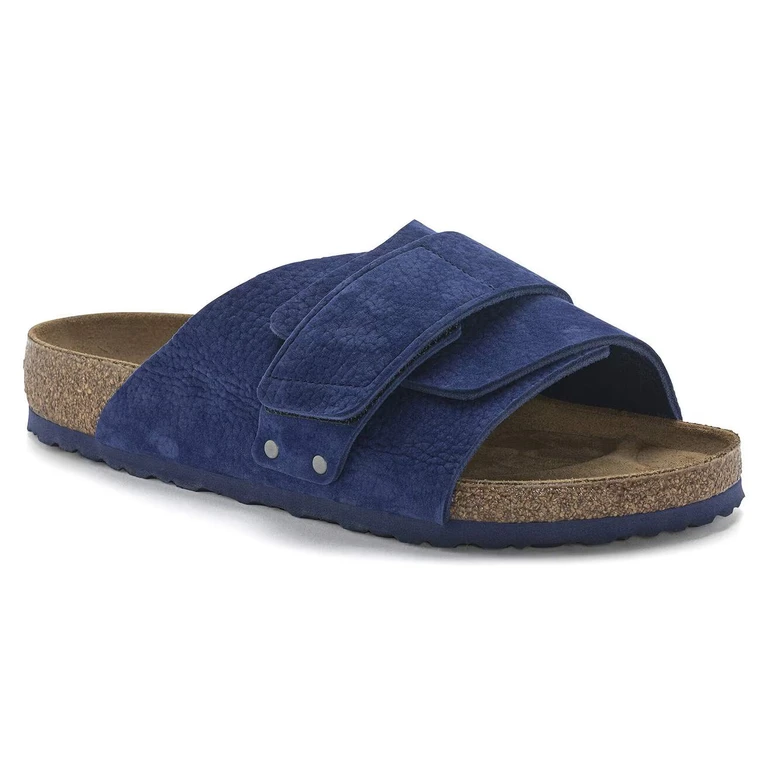 Unisex Kyoto Nubuck Leather Desert Buck Indigo Blue