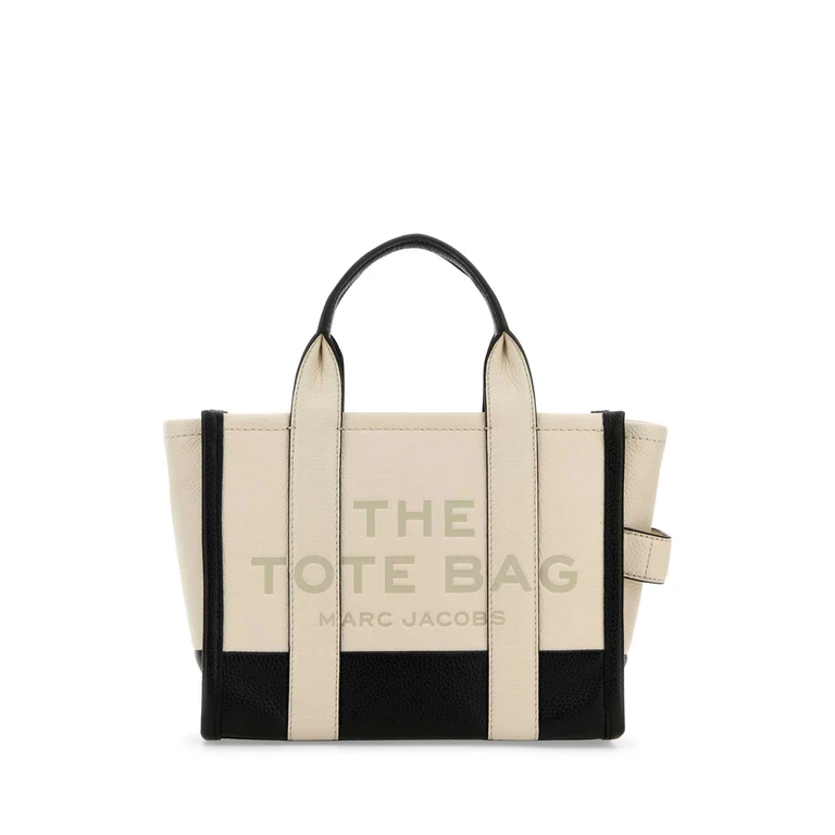 Two-Tone Leather Small The Tote Bag Handbag 112 Cow Borse A Mano - Women