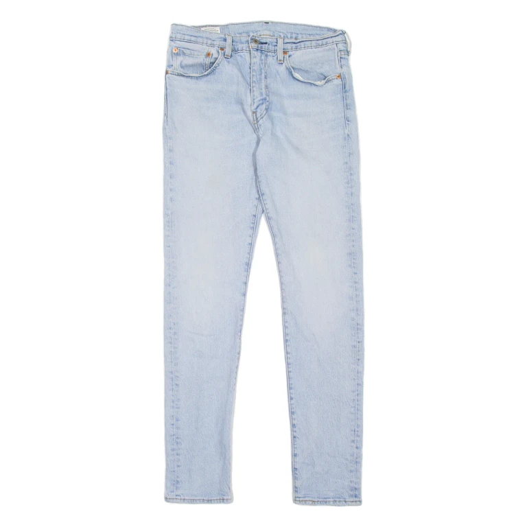 LEVI'S 512 BIG E Jeans Mens Blue Slim Tapered W32 L34