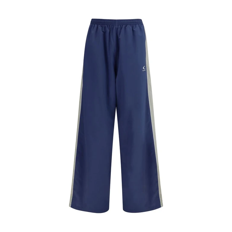 Balenciaga Blue Polyester Joggers (workout Pants) - Men