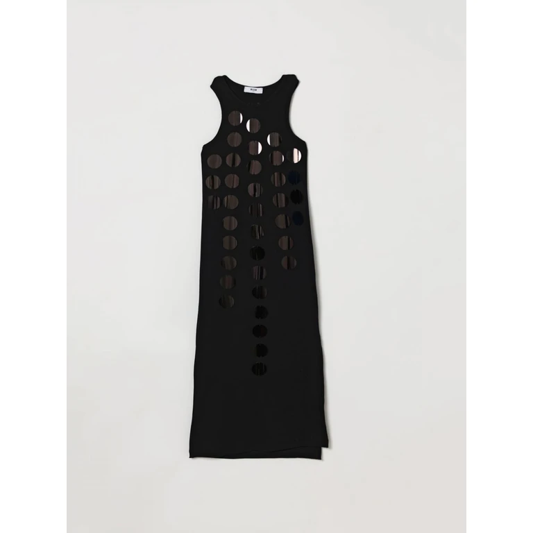MSGM KIDS Dress Kids color Black (S6MSJGDE101110)