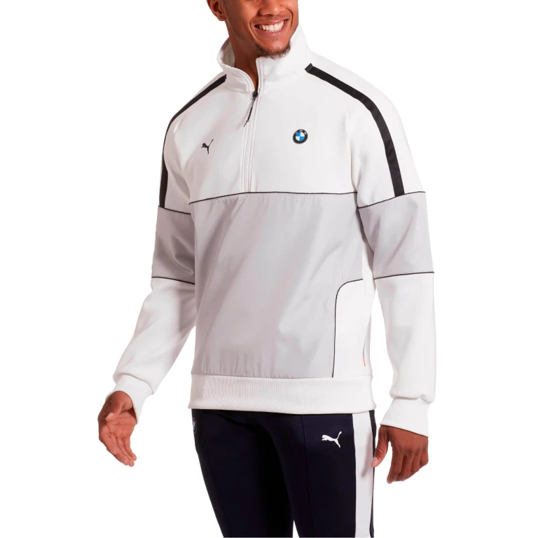 Men's Bmw Motorsport Life 1/2 Zip Sweat Half Zip & Quarter Zip