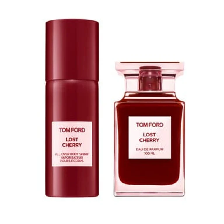 Lost Cherry 2 Pcs Set: 3.4 Eau De Parfum Spray + 4 Oz All Over Body Spray