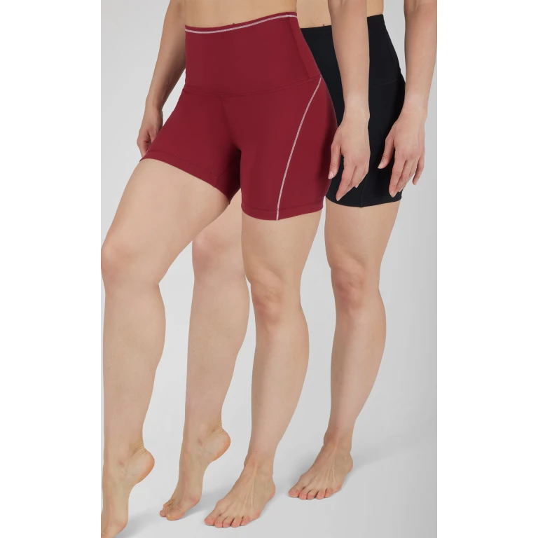 2 PK Lux Super High Waist 5" Bike Short