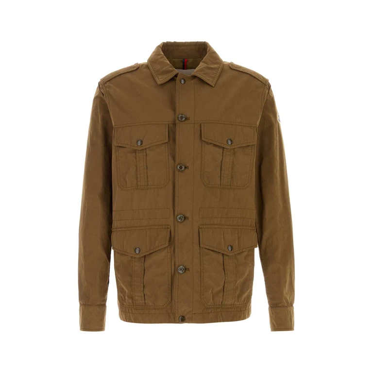 Biscuit Cotton Blend Amnicon Jacket 23r Giubbini - Men