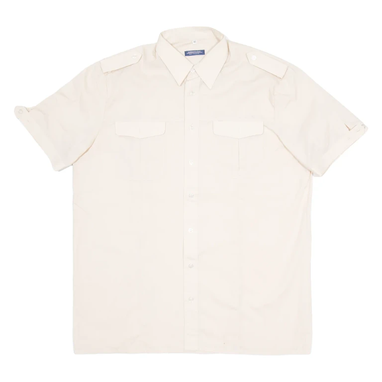 SEIDENSTICKER Mens Plain Shirt Beige M