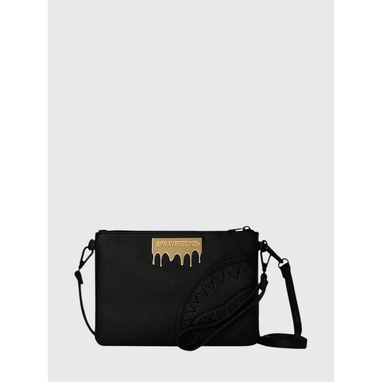 Grained Faux Leather Crossbody Bag with Metal Logo (910B9044NSZUNI)