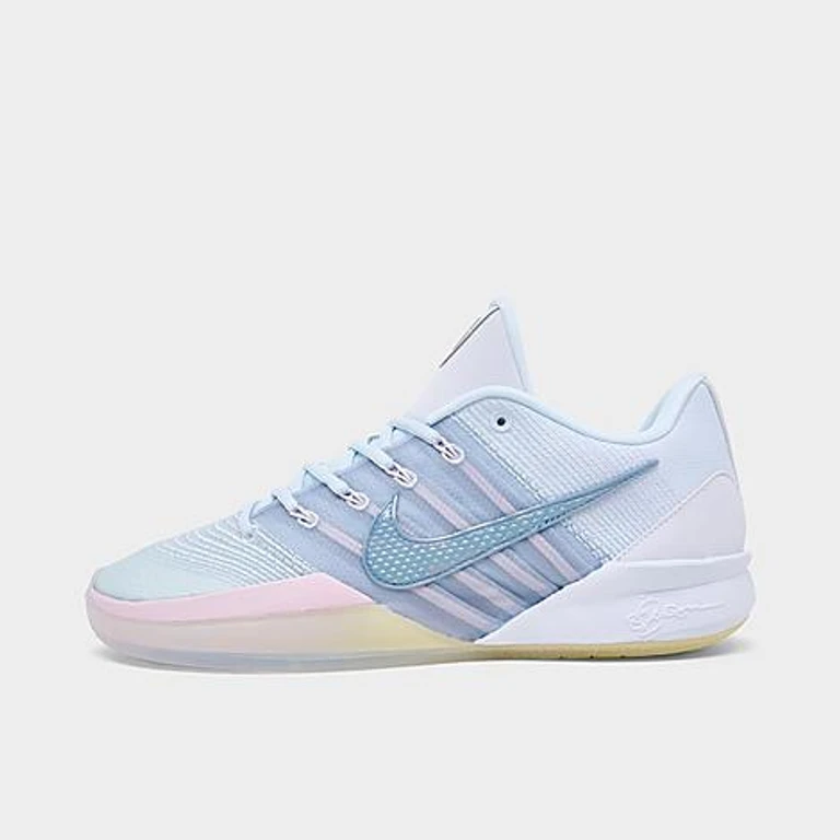 Nike Sabrina 3 Basketball Shoes in White/Football Grey/Bleached Lilac Size: 6.5