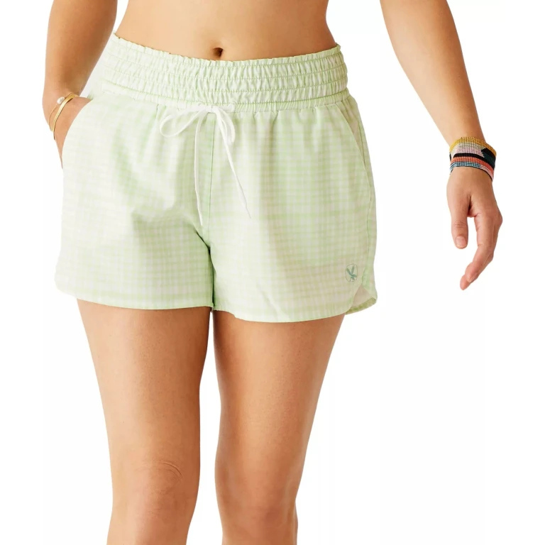 Women's Bali Shorts 3" Inch Inseam Mid Rise Relaxed Fit Upf 50+