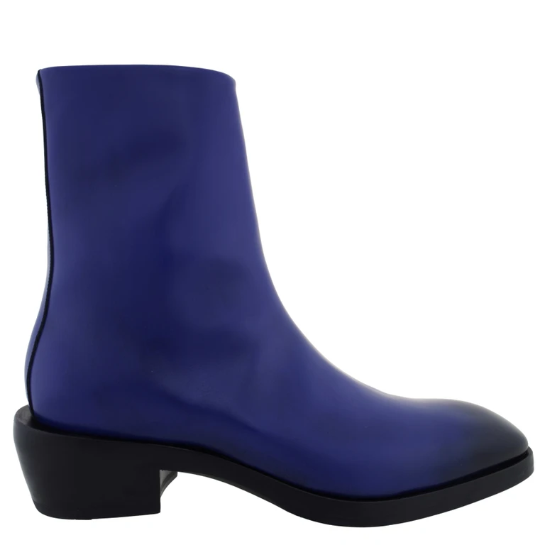 Fuerte Leather Ankle Boots, Size 10 E