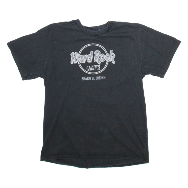 HARD ROCK CAFE Sharm El Sheikh Mens T-Shirt Black S