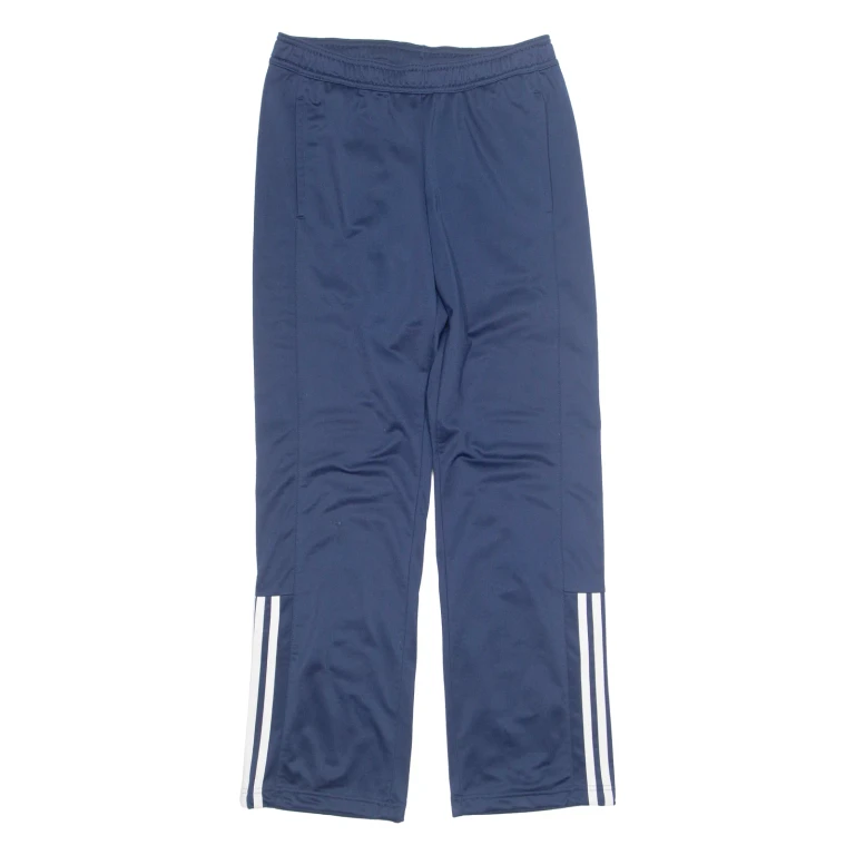ADIDAS Womens Track Pants Blue Straight S W30 L31