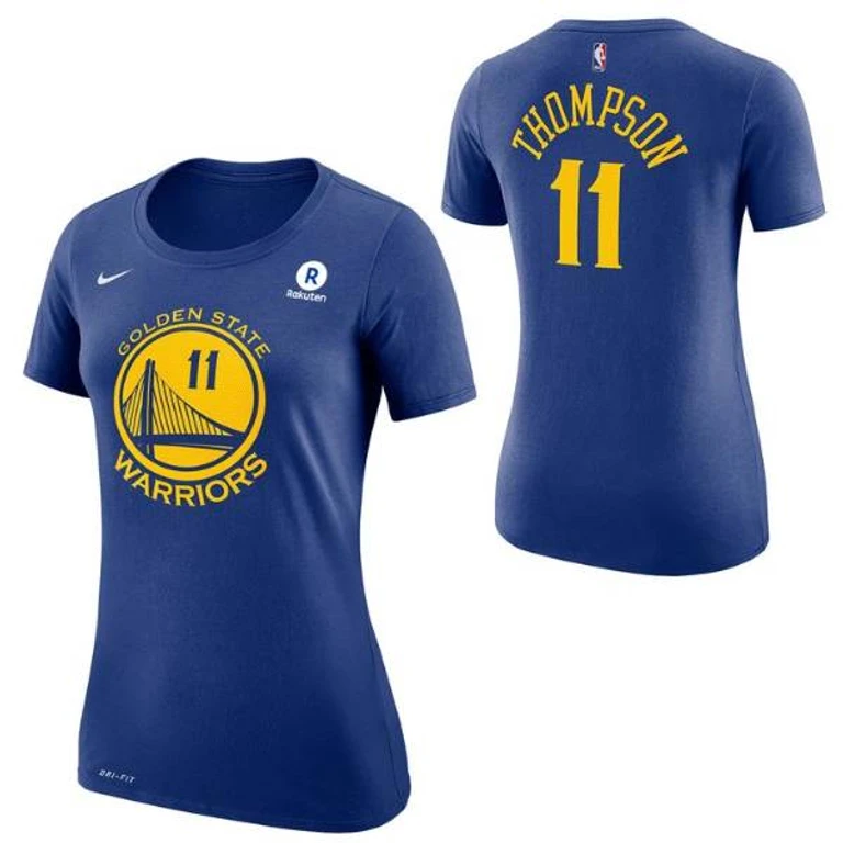 Women's NBA Golden State Warriors Name & Number Klay Thompson T-Shirt