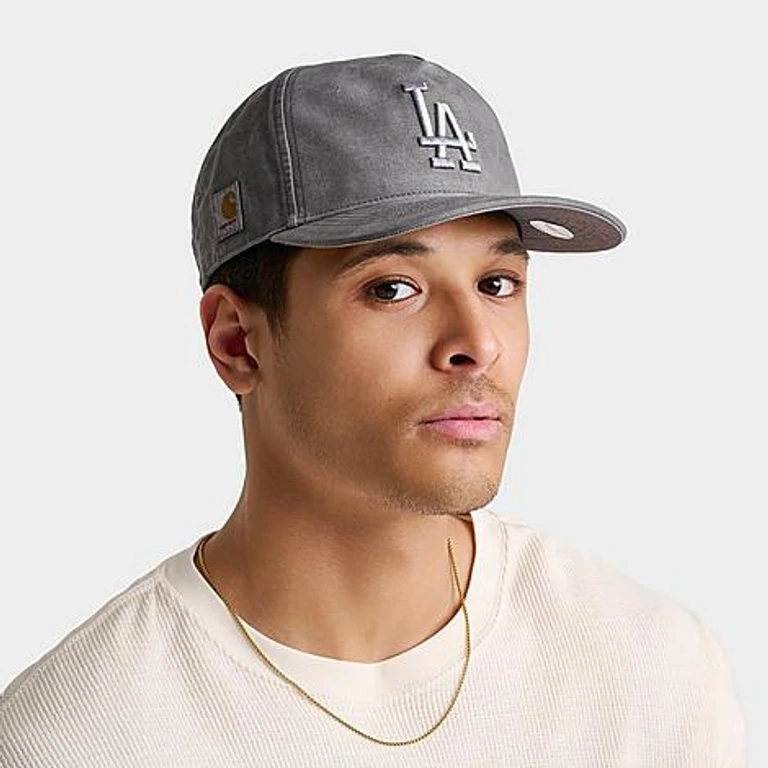 '47 x Carhartt Los Angeles Dodgers MLB HITCH Snapback Hat in Shadow