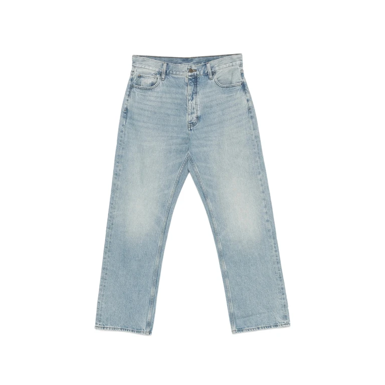 Fear Of God Essentials Faded-effect Straight-leg Jeans