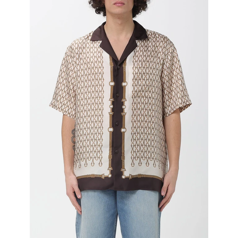 overhemd met kettingprint