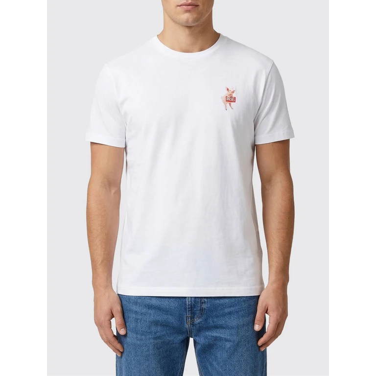 T-Shirt Men color White (A220050PLAT100)
