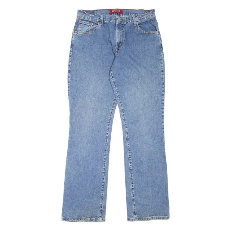 LEVI'S 550 Womens Jeans Blue Relaxed Bootcut W30 L32