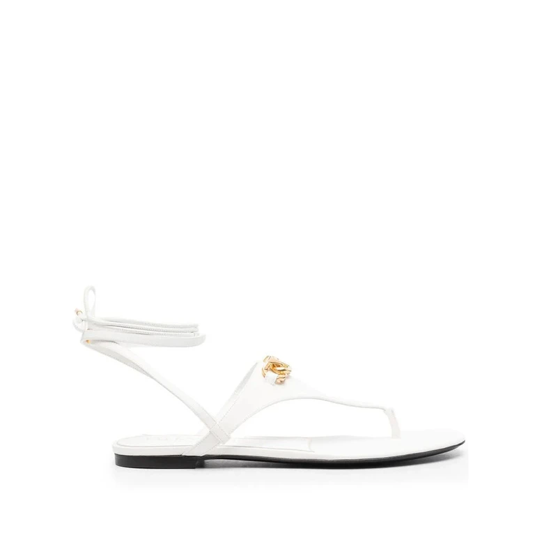 Valentino Garavani Vlogo Leather Sandals